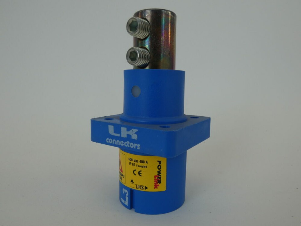 LK Connectors L3 Blue Power Link Connector, 600V, 400A