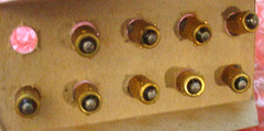 9 Vintage GE NE-51 Glow Lamps General Electric Radio Panel Neon Pilot Bulbs Lot