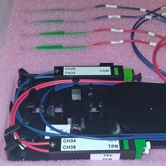 NEW Arris OM4100 4-Channel MUX/DEMUX Pair ODW04K5FB3T1K03 Splice Tray NOS