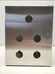 Nvent Hoffman 4&4X Push Button Industrial Control Panel Enclosure Stainless