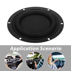 2 Pcs Bass Radiator Passive Speaker Repair Round Subwoofer Diaphragm