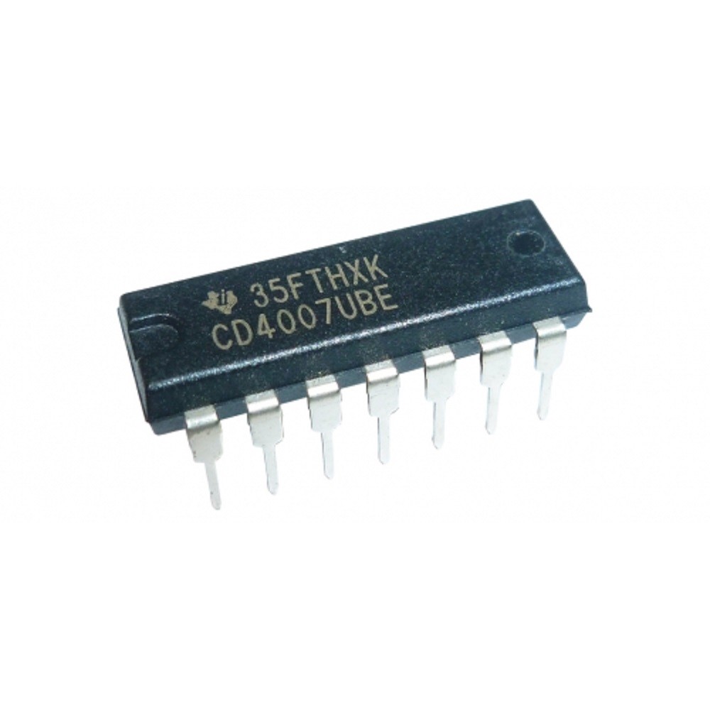 10PCS CD4007UBE CD4007 CMOS Dual Complementary Pair + Inverter