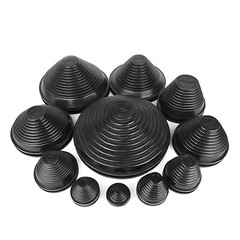 Black Tapered Rubber Wiring Grommets Gaskets Seal 12mm-130mm Guard Cable Special
