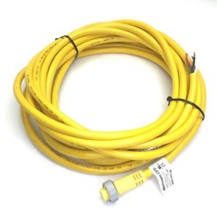 Mencom MIN-4FP-30 Sensor Cordset, MIN Size, Length: 30′, 4-Pin Female