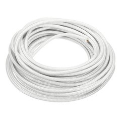 26.3ft 15AWG Electronic Wire High Temperature Electrical Mica Cable White