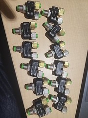 12 PC MURR ELEKTRONIK 7000-41141-0000000 5-POLE T-COUPLER NEW OPEN BOX LOT OF 12