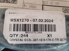 (20 PCS) ECS-.327-12.5-17X-C-TR ECS