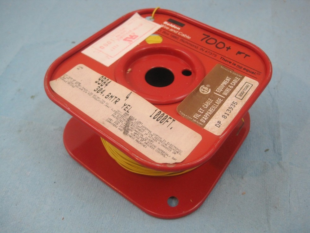 6234 Belden 9984 STRANDED, SEMI RIGID PVC, Wire 24 AWG 700+ Feet 9984