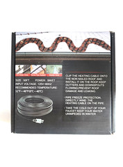 50FT Self Regulating Pipe Heating Cable Heat Tape Freeze Protection 120V – OB