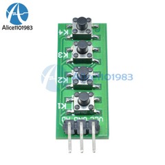 10PCS 4 Buttons KC11B04 Keypad Module Switch Keyboard For Arduino Uno Mega2560