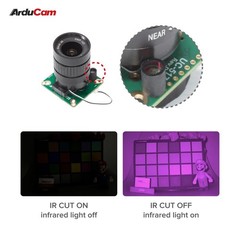 Arducam Day and Night Vision IMX477 HQ Camera for Jetson Orin NX, 12MP Black