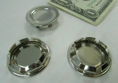 Lot 10 Stimpson 3/4″ Trade Size Electrical Box Knockout Hole Plugs Nickel 1.109″