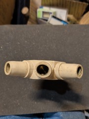 Cam Lock 3fer 400 Amp MFFF Cable Connector White For Continuous Lighting