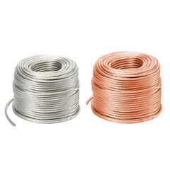 Round Copper/Tinned plated Braid Cable Copper Braid Wire Ground Lead 2.5-120mm²