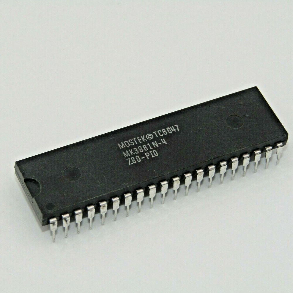 ( 1 PC ) Z80 PIO Mostek 3881N-4 IC New Old Stock