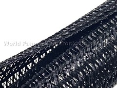 3.3Ft (1m) – F6N0.38BK 3/8″ Black Split Braided Cable Sleeving/Wrap