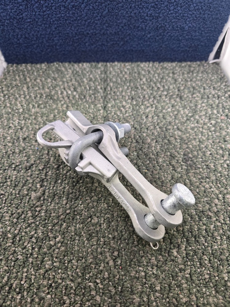 Deadend Clamp #8 AWG – 3/0 AWG 6000lbs Eye 7000lbs Body Strength, 45ft-lb Torque