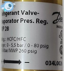 1PC-Danfoss 034L0026 Evaporator pressure regulator, KVP 28, Solder ODF,1 1/8 in~