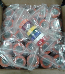 50 8 packs – 3M 35-Multi-Color 1/2x20FT-8 Scotch Vinyl Color Electrical Tape 35