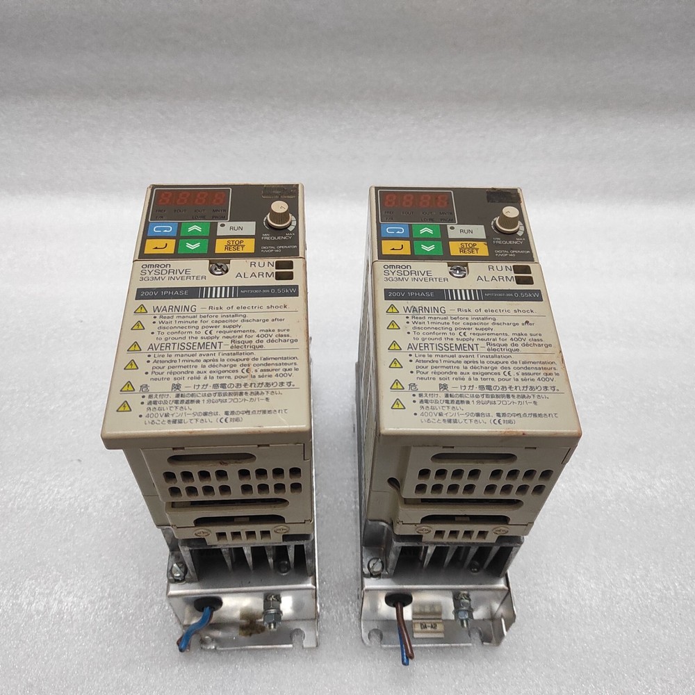 OMRON SYSDRIVE 3G3MV-AB004 AC-DRIVE 0.55kW 200-240V