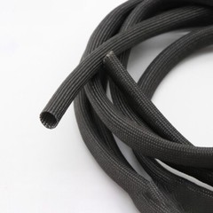 Black Heat Resistant Sleeving Cable Wire High Temperature Component Lead Heat