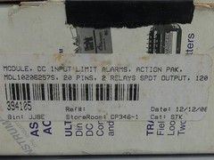 Action 1020-6257-S Action Pak DC Input Limit Alarm Module, 20 Pins – NEW Surp…
