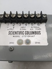 Scientific Columbus CT510PAN7 Exceltronic Current Transducer Gray 0-750 Ohm 60Hz