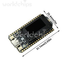 Heltec V4 0.96″ OLED Solar-Powered LoRa 32 Dev-Board GPS ESP32 SX1262 Wi-Fi BLE