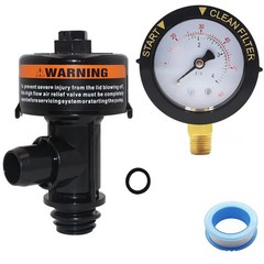 Quality Construction Pool Equipment 98209800 Pressure Measuring Tools Set