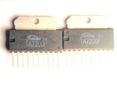 TA7200P “Original” Toshiba 10P SIP IC 1 pc
