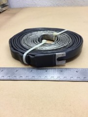 5/8 x 240″ Flat Braided Copper ElectricalGround Strap w/ 5/16″ Forked Tongue Lug