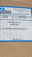 PACIFIC SCIENTIFIC 45VM62-000-4 Servo motor 8,60 OZ-INAMP 24V 5,6A NEW FREE SHIP
