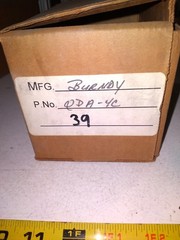 BURNDY QDA4C LUGS FLOOR GROUND CONNECTOR