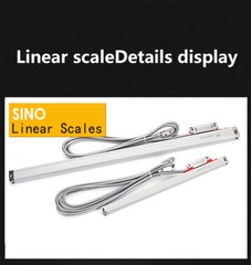 SINO Optical Grating Ruler DRO Linear Scale For Turning Lathe Milling KA-300 5um
