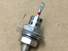(1 PC) MICROSEMI JAN1N2988B Diode Zener Single 27V 5% 10W 1-Pin With HARDWAR