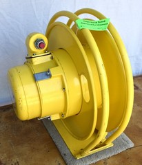 35Amp 208-240 /460 Volt 4 Pole Electric Cord Reel