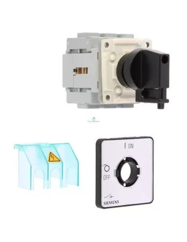 Siemens 3ld21220tk11 Disconnect Switch 3x25a Front Mount Handle