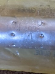 Hubbell/Fargo #GL402A, 4 AWG Aluminum Automatic Overhead Line Splice 9″ (2)
