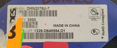 (20 PCS) DMN2075U-7 DIODES MOSFET DMN2075U-7 SOT23
