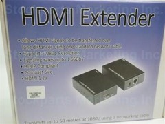 Startech ST121HDBTPW HDMI over Cat 5/6 Extender – 330ft (100m) NEW NOB