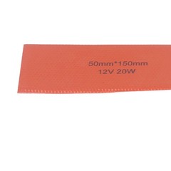 4 Pcs Silicone Rubber Heating Pad Flexible Silicone Heater Mat Rubber Heating