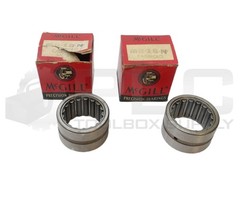 LOT OF 2 NEW MCGILL MR 18 N NEEDLE ROLLER BEARING 1-1/8″ BORE *READ*