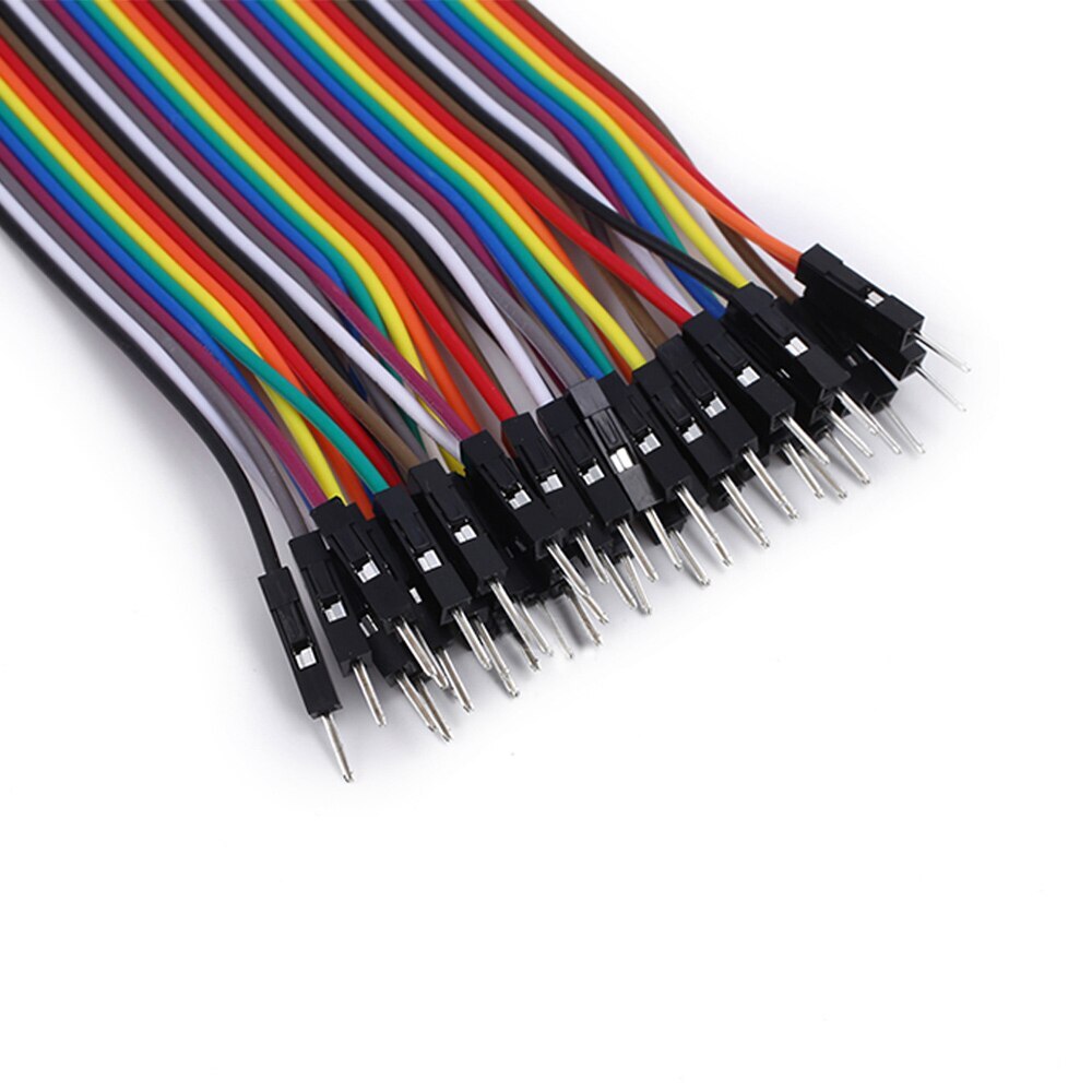 40PCs jumper wire dupont line male to male 20cm 1P diameter:2.54mm original