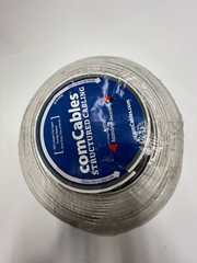comCables 222STR5CRLWH, 22 AWG 2C (7/30) CMR, Low Voltage Copper Wire – 500 ft