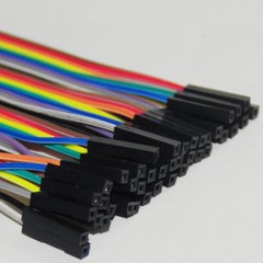 10/20cm 40p Dupont Jumper Wire Cable Connector 2.54mm M-M F-F M-F Test Line
