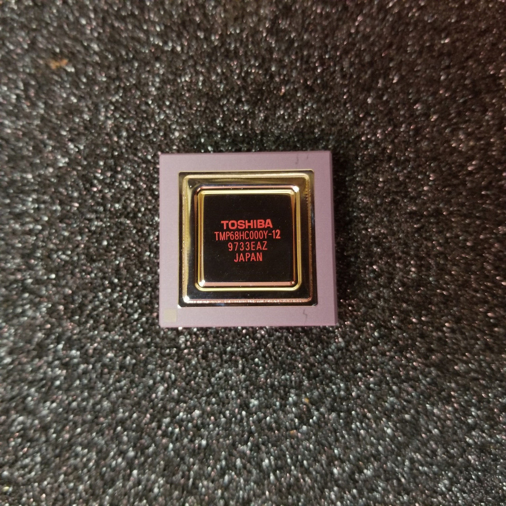 TMP68HC000Y-12, Rare ceramic PGA package = to MC68HC000RC12, MC68000RC, 12.5mhz!