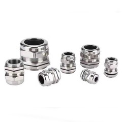 Ip68 Waterproof 304 Stainless Steel Cable Glands Compression Junction M8-M100
