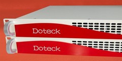 Doteck 12G-SDI 4K UHD Video Broadcast Quality Fiber Optic Transmitter Receiver