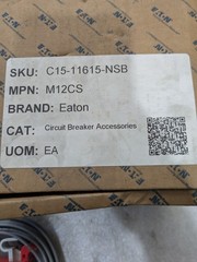 Eaton M12CS Circuit Breaker Accessory Motor Operator Kit Industrial Electrical