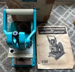 Alpha Wire Corporation FCT-11A Benchtop Bench Press System New inBox With Manual